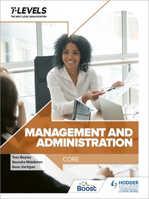 cover image of Management and Administration T Level